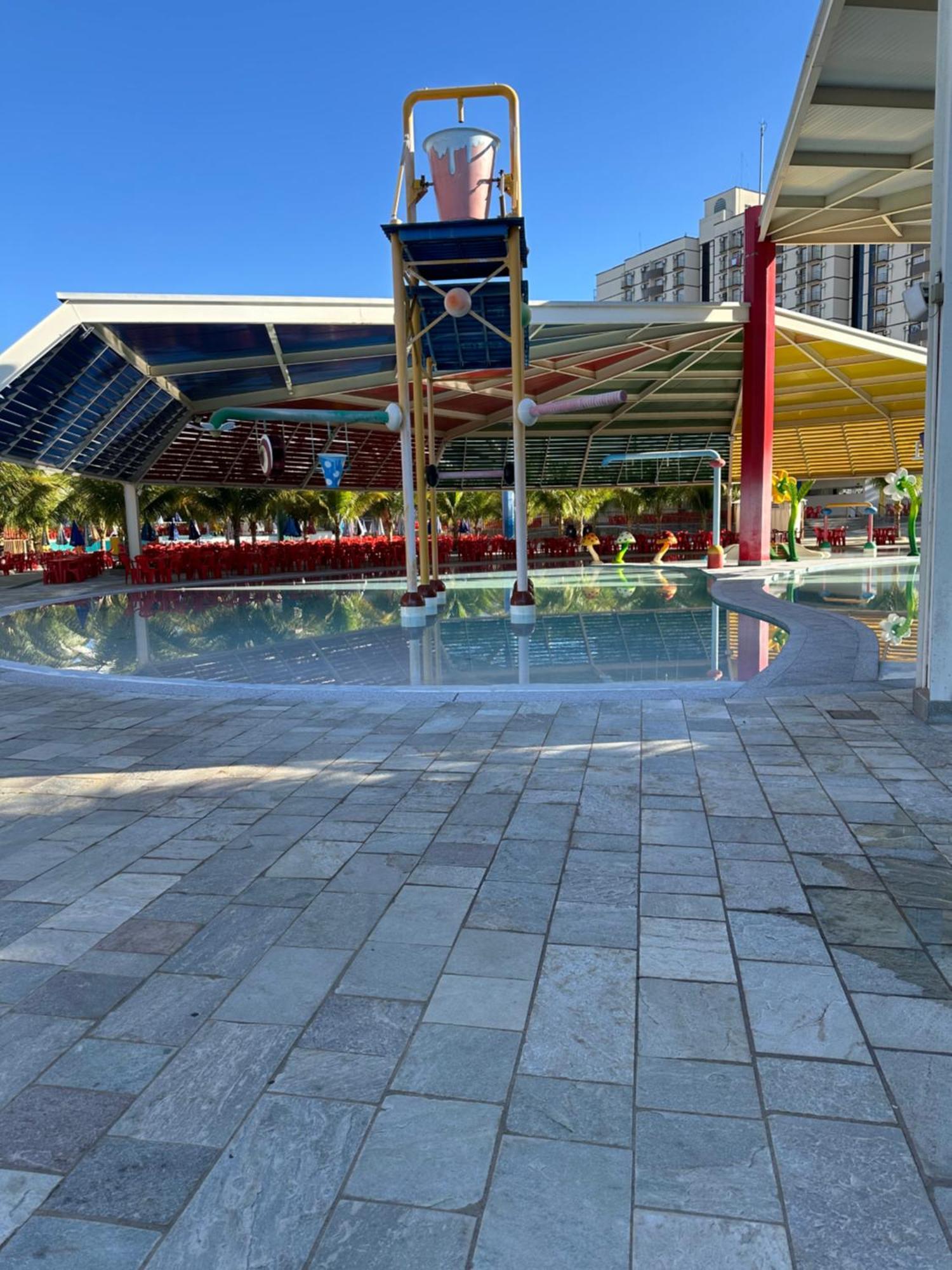 קאלדס נובאס Piazza Di Roma Apartamento 915 Com Parque Aquatico מראה חיצוני תמונה